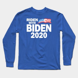 Riden With Biden Long Sleeve T-Shirt